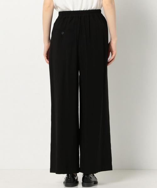 Another Edition（アナザーエディション）の「バックイージーワイドパンツ/AEBC BACK EASY WID◆（その他パンツ・レディース・ブラック/ベージュ/オリーブ・FREE）」の18枚目の写真