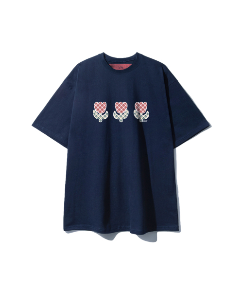SUPERLATIVE(スーパーラティブ)の「S/P チューリップ オーバーサイズ 半袖 (GOS2-6SP184)(Tシャツ/カットソー・レディース・ホワイト/ライトグレー/ブラック/ネイビー・MEDIUM/LARGE/X-LARGE)」の6枚目の写真