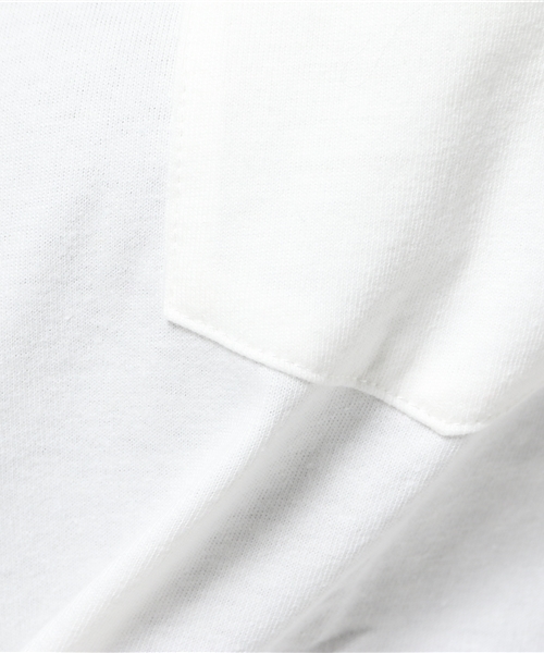 WEGO（ウィゴー）の「WEGO/コットンワイドハイネックTシャツ（Tシャツ/カットソー・レディース・杢グレー/オレンジ/ホワイト・FREE）」の11枚目の写真