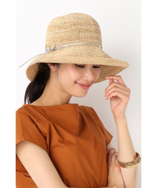 ハットアタック (Hat Attack) レディース ニット 帽子 Reversible Tipped Beanie (Natural) HAT attack（ハットアタック）の「Hat Attack Beach Hat（）」 - WEAR