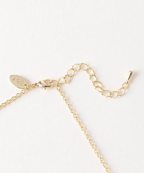 BEAUTY&YOUTH UNITED ARROWS(ビューティーアンドユースユナイテッドアローズ)の「BY ラウンドバーチェーンネックレス ◆(ネックレス・レディース・ゴールド/シルバー・FREE)」の4枚目の写真