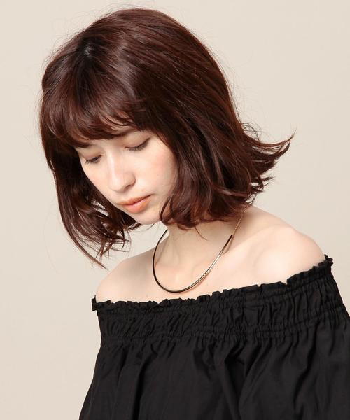 BEAUTY&YOUTH UNITED ARROWS(ビューティーアンドユースユナイテッドアローズ)の「BY ラウンドバーチェーンネックレス ◆(ネックレス・レディース・ゴールド/シルバー・FREE)」の6枚目の写真