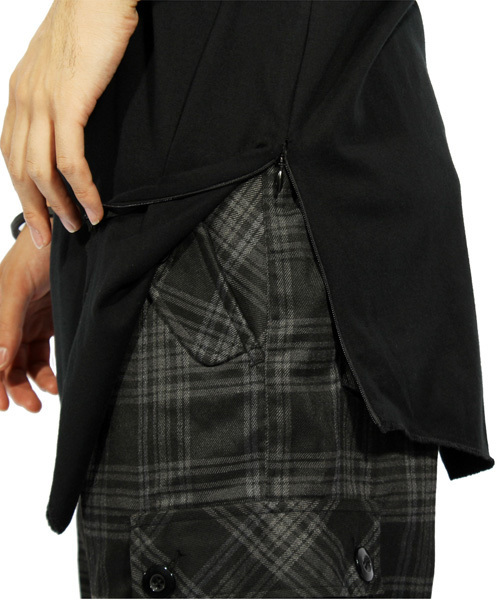 ８(eight)（エイト）の「国産ロング丈タンクトップ（タンクトップ・メンズ・グレー/ホワイト/ブラック・LARGE/MEDIUM/X-LARGE/SMALL）」の9枚目の写真