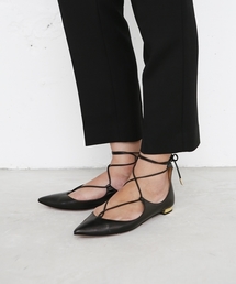 Deuxieme Classe | AQUAZZURA レースアップフラットシューズ◆(その他シューズ)
