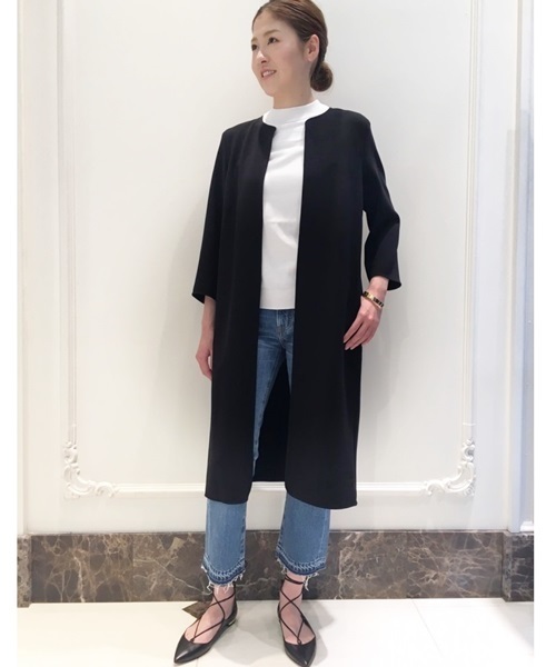 Deuxieme Classe（ドゥーズィエムクラス）の「AQUAZZURA レースアップフラットシューズ◆（その他シューズ・レディース・ブラック・38/36/37/35/39）」の7枚目の写真