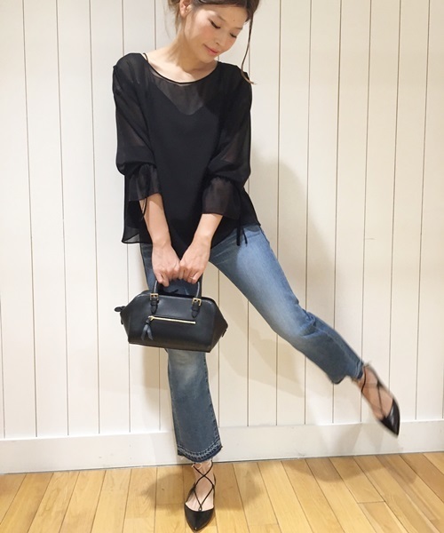 Deuxieme Classe（ドゥーズィエムクラス）の「AQUAZZURA レースアップフラットシューズ◆（その他シューズ・レディース・ブラック・38/36/37/35/39）」の10枚目の写真