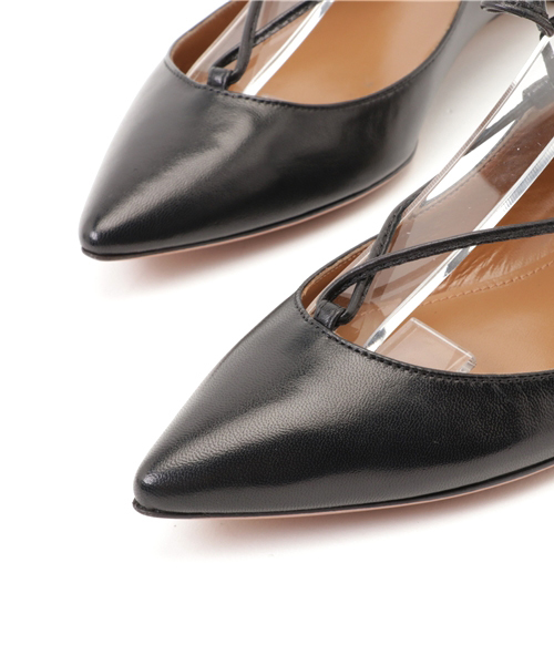 Deuxieme Classe（ドゥーズィエムクラス）の「AQUAZZURA レースアップフラットシューズ◆（その他シューズ・レディース・ブラック・38/36/37/35/39）」の12枚目の写真