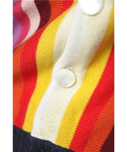 BEAMS BOY（ビームスボーイ）の「BEAMS BOY / 12G 1.5cマルチストライプ ベスト（ベスト・レディース・その他1・ONE SIZE）」の6枚目の写真