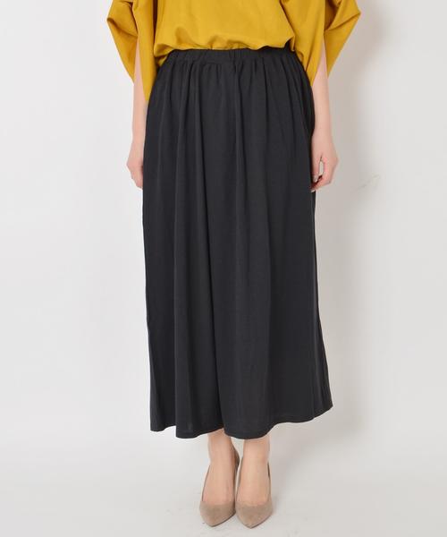 SHIPS（シップス）の「ジャージーラップスカーチョ◇（その他パンツ・レディース・オリーブ/ブラウン/ダークブルー・ONE SIZE）」の8枚目の写真