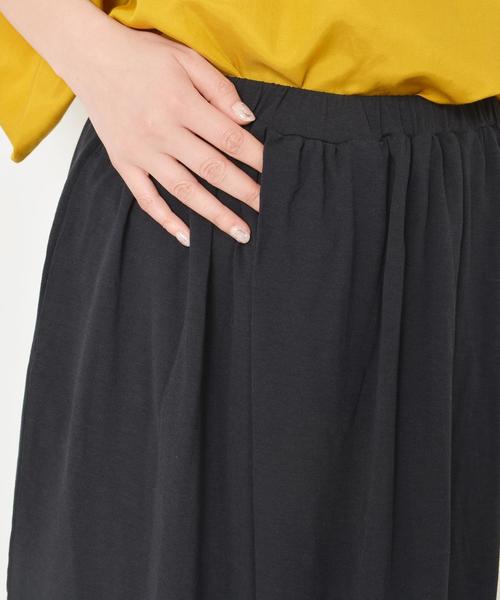 SHIPS（シップス）の「ジャージーラップスカーチョ◇（その他パンツ・レディース・オリーブ/ブラウン/ダークブルー・ONE SIZE）」の11枚目の写真