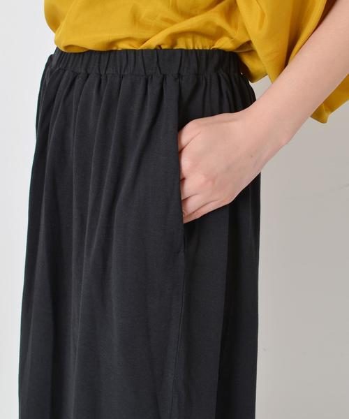 SHIPS（シップス）の「ジャージーラップスカーチョ◇（その他パンツ・レディース・オリーブ/ブラウン/ダークブルー・ONE SIZE）」の12枚目の写真