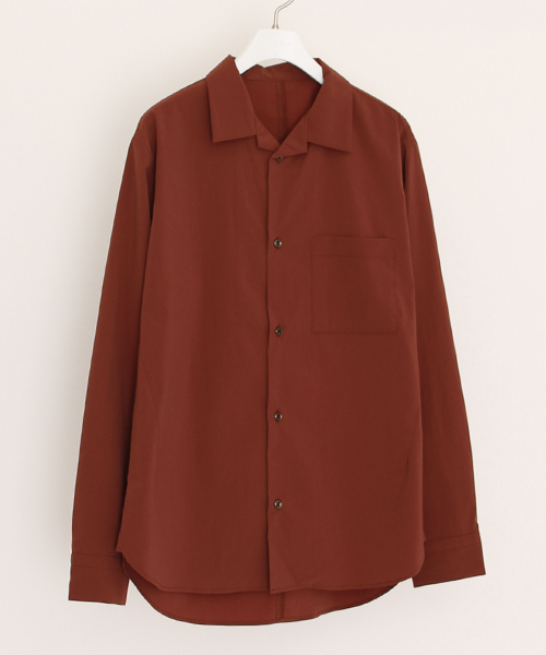 NUMBER (N)INE（ナンバーナイン）の「【NUMBER (N)INE】≪STUDIOUS限定≫別注スパンライクタイプライターシャツ（シャツ/ブラウス・メンズ・ホワイト/ブラック/テラコッタ・1/2/3）」の11枚目の写真