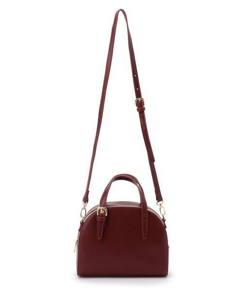 RAY CASSIN（レイカズン）の「かまぼこ型ショルダーバッグ（ショルダーバッグ・レディース・ブラック/ワイン/キャメル・FREE）」の19枚目の写真