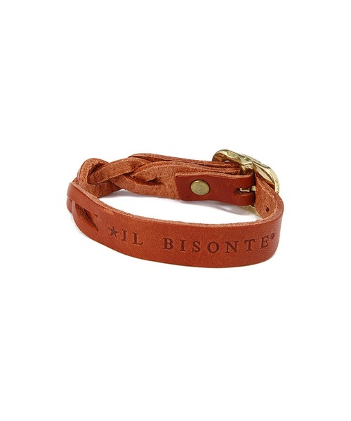 IL BISONTE(イルビゾンテ)の「IL BISONTE / ORIGINAL LEATHER / ブレスレット(ブレスレット・レディース・ブラック/ダークブラウン/グレー/ネイビー/オリーブ/レッド/ナチュラル/ライトブラウン/グリーン/オレンジ/レンガ・2/1)」の10枚目の写真