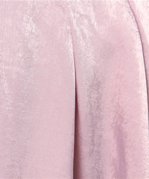 one after another NICE CLAUP（ワンアフターアナザーナイスクラップ）の「ツヤツヤスカート（スカート・レディース・ピンク/ボルドー/ドット/ベージュ・FREE）」の11枚目の写真