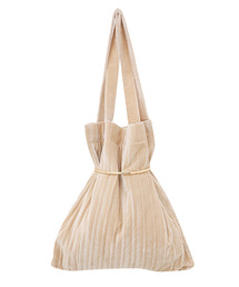 Luz Llena | リング付きプリーツベロアトートバッグ(トートバッグ)