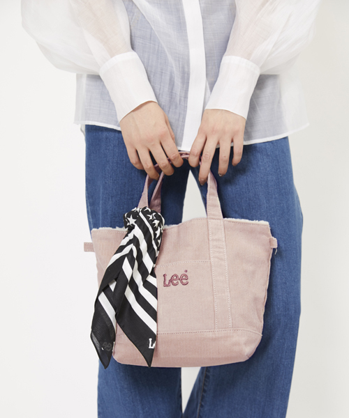 Lee（リー）の「【Lee×SMIRNASLI】Reversible Mini Tote（トートバッグ・レディース・キャメル/ベージュ/ピンク/ネイビー/ブルー/グレー・FREE/フリー）」の6枚目の写真