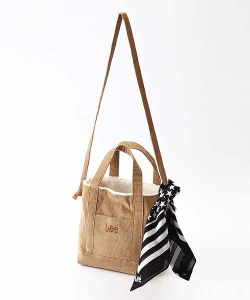 Lee（リー）の「【Lee×SMIRNASLI】Reversible Mini Tote（トートバッグ・レディース・キャメル/ベージュ/ピンク/ネイビー/ブルー/グレー・FREE/フリー）」の13枚目の写真