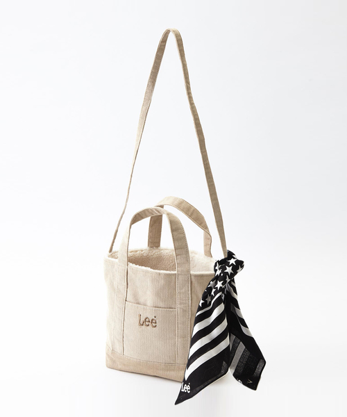 Lee（リー）の「【Lee×SMIRNASLI】Reversible Mini Tote（トートバッグ・レディース・キャメル/ベージュ/ピンク/ネイビー/ブルー/グレー・FREE/フリー）」の20枚目の写真