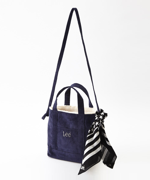 Lee（リー）の「【Lee×SMIRNASLI】Reversible Mini Tote（トートバッグ・レディース・キャメル/ベージュ/ピンク/ネイビー/ブルー/グレー・FREE/フリー）」の11枚目の写真