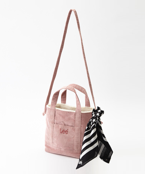 Lee（リー）の「【Lee×SMIRNASLI】Reversible Mini Tote（トートバッグ・レディース・キャメル/ベージュ/ピンク/ネイビー/ブルー/グレー・FREE/フリー）」の12枚目の写真