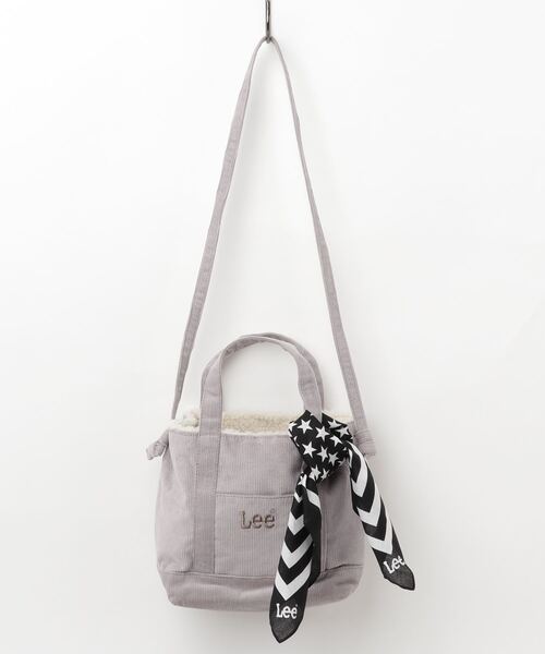 Lee（リー）の「【Lee×SMIRNASLI】Reversible Mini Tote（トートバッグ・レディース・キャメル/ベージュ/ピンク/ネイビー/ブルー/グレー・FREE/フリー）」の2枚目の写真