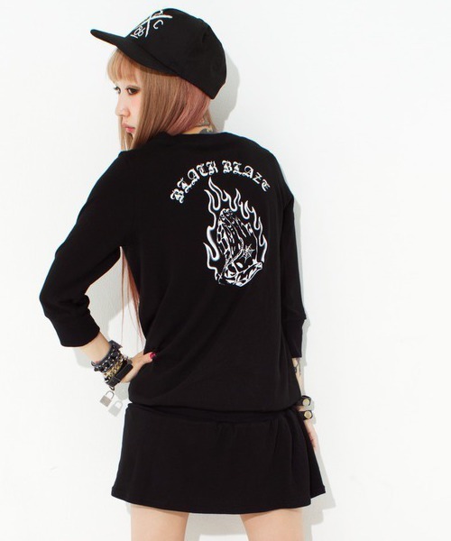 WEGO(ウィゴー)の「AYAMOコラボワンピース(ワンピース・レディース・ブラック・FREE)」の12枚目の写真