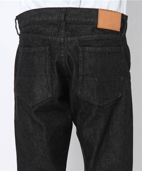green label relaxing（グリーンレーベルリラクシング）の「SLIM FIT デニム 5POC BL（デニムパンツ・メンズ・ブラック・SMALL/MEDIUM/LARGE）」の5枚目の写真