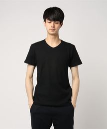 サーマルTシャツ 半袖 Vネック