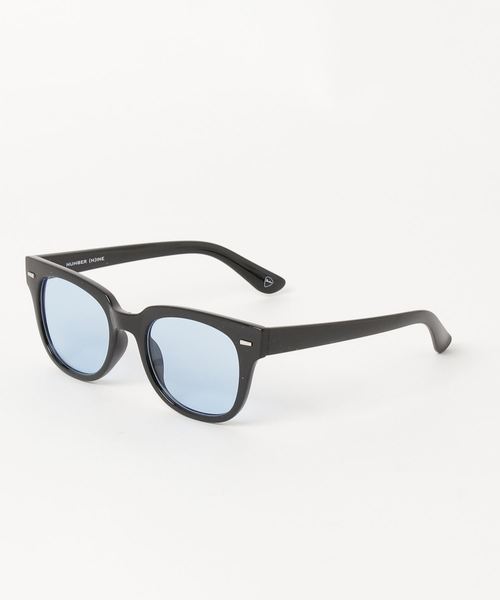 NUMBER (N)INE +ONE+ ブラックサングラス ケース付き NUMBER (N)INE ナンバーナイン サングラス メンズ Type2 アイ