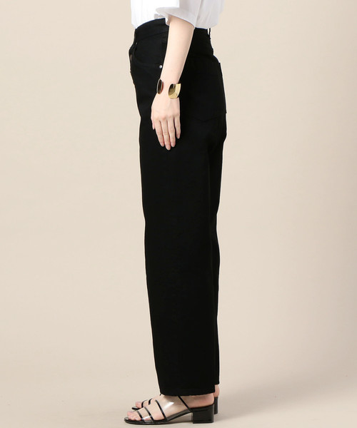 BEAUTY&YOUTH UNITED ARROWS(ビューティーアンドユースユナイテッドアローズ)の「BY ブラックデニムボタンフライパンツ о(デニムパンツ・レディース・ブラック・MEDIUM/SMALL)」の6枚目の写真