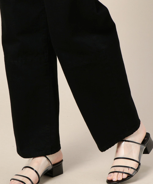 BEAUTY&YOUTH UNITED ARROWS(ビューティーアンドユースユナイテッドアローズ)の「BY ブラックデニムボタンフライパンツ о(デニムパンツ・レディース・ブラック・MEDIUM/SMALL)」の12枚目の写真