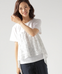 BAYFLOW | BAYFLOW／レースビスチェコンビTシャツ 18SS(Tシャツ/カットソー)