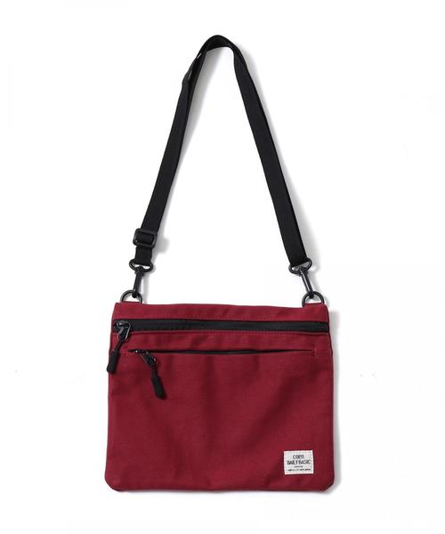 coen（コーエン）の「キャンバスサコッシュバッグ（ショルダーバッグ・メンズ・ネイビー/ワインレッド/ブラック・FREE）」の4枚目の写真