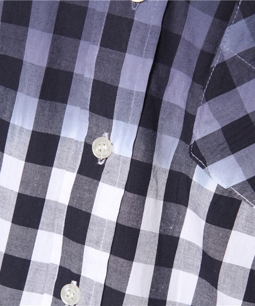 WHO'S WHO gallery（フーズフーギャラリー）の「グラデーション染BD7分シャツ（シャツ/ブラウス・メンズ・レッド/ブルー/ネイビー・MEDIUM/LARGE）」の13枚目の写真