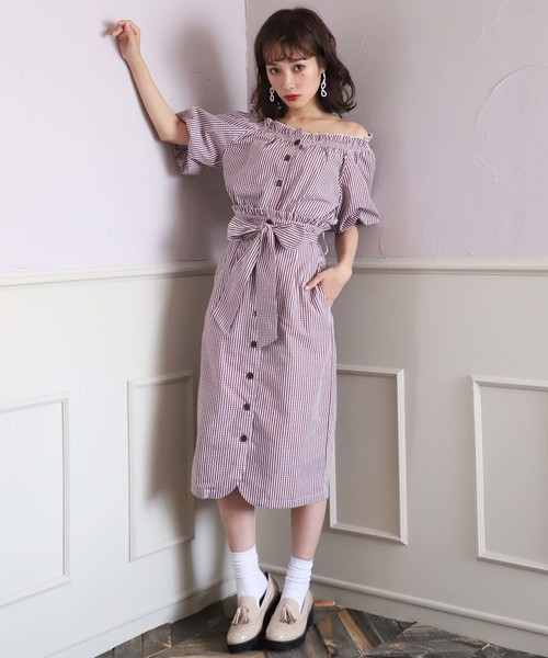 one after another NICE CLAUP(ワンアフターアナザーナイスクラップ)の「ウイングチップ厚底シューズ(ローファー・レディース・ブラック/ベージュ/ボルドー・SMALL/MEDIUM/LARGE)」の7枚目の写真