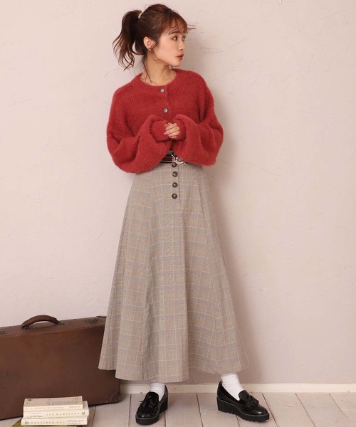 one after another NICE CLAUP(ワンアフターアナザーナイスクラップ)の「ウイングチップ厚底シューズ(ローファー・レディース・ブラック/ベージュ/ボルドー・SMALL/MEDIUM/LARGE)」の17枚目の写真