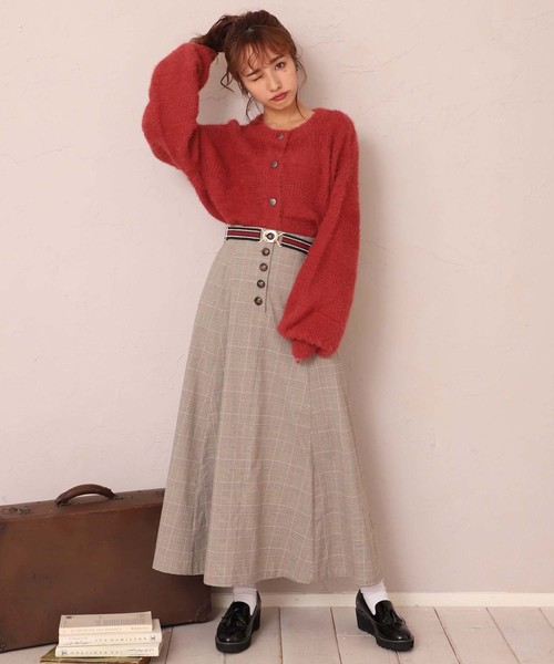 one after another NICE CLAUP(ワンアフターアナザーナイスクラップ)の「ウイングチップ厚底シューズ(ローファー・レディース・ブラック/ベージュ/ボルドー・SMALL/MEDIUM/LARGE)」の18枚目の写真