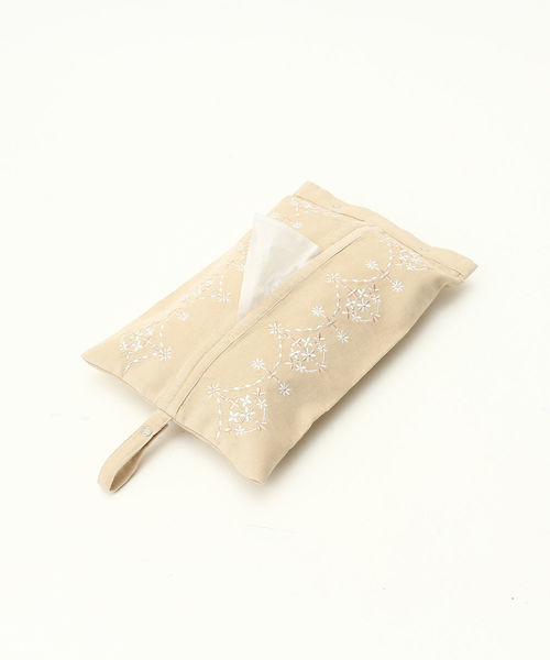Afternoon Tea アフタヌーンティー の クリスタル刺繍ティッシュボックスカバー インテリア雑貨 Wear