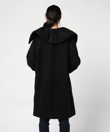 TSUMORI CHISATO/ツモリチサト　Aライン　ウールコート　黒 極美品 ツモリチサト Aラインラップ襟ロングコート 黒 S - メルカリ