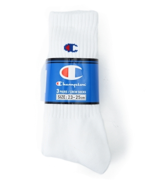Champion(チャンピオン)の「【FUDGE5月号掲載】CHAMPION / 3Pソックス(ソックス/靴下・レディース・ホワイト・ONE SIZE)」の7枚目の写真