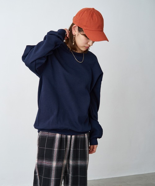 newhattan（ニューハッタン）の「【newhattan ニューハッタン】 キャップ STONE WASHED TWILL CAP（キャップ・レディース・チャコール/ライトブルー/ダークブルー/バーガンディー/カーキ/ブラック系その他/ダークブラウン/ブルー系その他2/グリーン系その他/ダークグリーン/ホワイト/ブルー系その他/オレンジ系その他/ラベンダー/オリーブ/ブラック・FREE）」の22枚目の写真