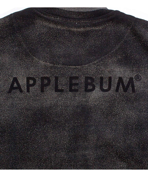 APPLEBUM Sweat Stadium Jacket　スタジャンジャケット APPLEBUM（アップルバム）の「Bleach Sweat Stadium Jacket