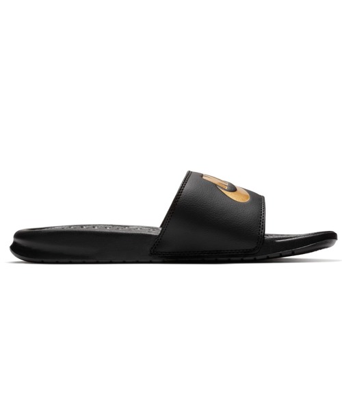NIKE（ナイキ）の「WEGO/NIKE ベナッシJDI（サンダル・レディース・ブラック/グリーン系その他/ホワイト/ゴールド・MEDIUM/SMALL/X-SMALL）」の22枚目の写真
