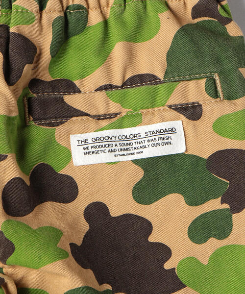 GROOVY COLORS（グルービーカラーズ）の「〔WEB限定〕GROOVY COLORS(グルービーカラーズ) 総柄パンツ（その他パンツ・キッズ・ブラック/オリーブ・110cm/120cm/130cm）」の16枚目の写真