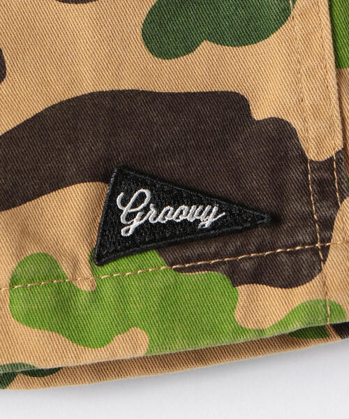 GROOVY COLORS（グルービーカラーズ）の「〔WEB限定〕GROOVY COLORS(グルービーカラーズ) 総柄パンツ（その他パンツ・キッズ・ブラック/オリーブ・110cm/120cm/130cm）」の14枚目の写真