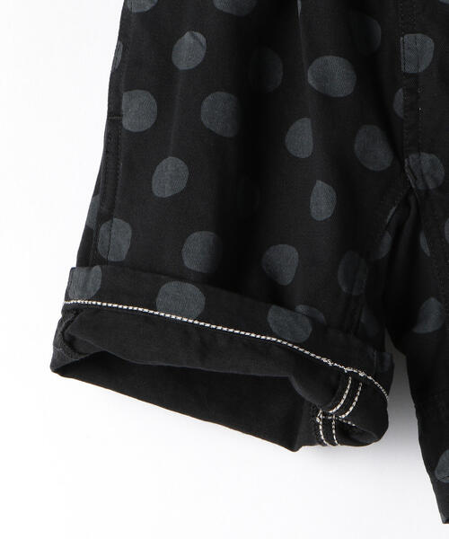 GROOVY COLORS（グルービーカラーズ）の「〔WEB限定〕GROOVY COLORS(グルービーカラーズ) 総柄パンツ（その他パンツ・キッズ・ブラック/オリーブ・110cm/120cm/130cm）」の9枚目の写真