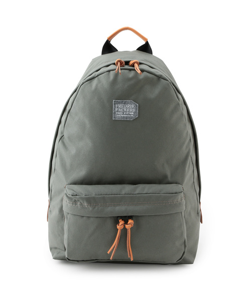FREDRIK PACKERS(フレドリックパッカーズ)の「【FREDRIK PACKERS】500D DAY PACK(バックパック/リュック・メンズ・チャコールグレー/ブラック/ベージュ・FREE)」の3枚目の写真