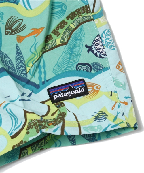patagonia（パタゴニア）の「Patagonia / BB バギーショーツ (1～5y)（その他パンツ・キッズ・オレンジ/イエロー/サックスブルー/ブルー・18M/4Y/12M/3Y/2Y/5Y）」の5枚目の写真