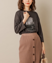 モノクロームフォトTシャツ